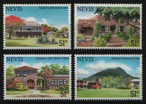 Nevis 1985 - Mi-Nr. 228-231 ** - MNH - Tourismus