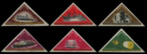 Panama 1965 - Mi-Nr. 818-823 ** - MNH - Kernkraft für den Frieden