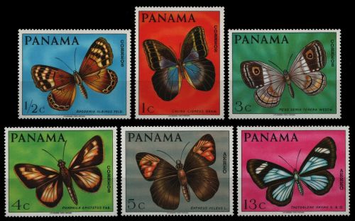 Panama 1968 - Mi-Nr. 1056-1061 ** - MNH - Schmetterlinge / Butterflies