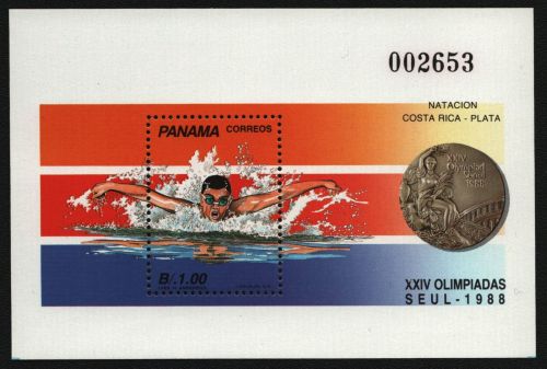 Panama 1989 - Mi-Nr. Block 127 ** - MNH - Olympia Seoul