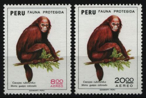 Peru 1974 - Mi-Nr. 976-977 ** - MNH - Wildtiere / Wild animals