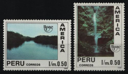 Peru 1991 - Mi-Nr. 1454-1455 ** - MNH - Natur