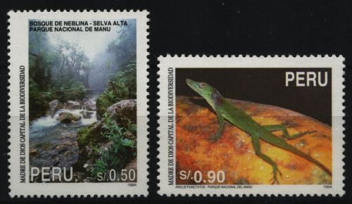 Peru 1995 - Mi-Nr. 1564-1565 ** - MNH - Fauna & Flora