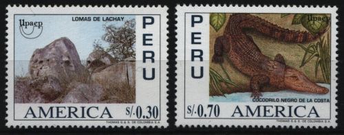 Peru 1996 - Mi-Nr. 1573-1574 ** - MNH - Naturschutz