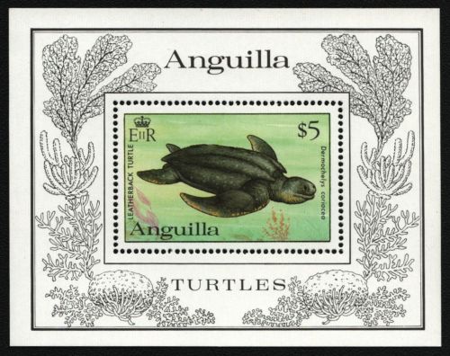 Anguilla 1983 - Mi-Nr. Blkock 49 ** - MNH - Schildkröten / Turtles