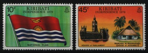 Kiribati 1979 - Mi-Nr. 336-337 ** - MNH - Tag der Unabhängigkeit