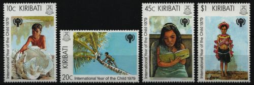 Kiribati 1979 - Mi-Nr. 342-345 ** - MNH - Jahr des Kindes