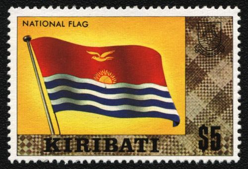 Kiribati 1980 - Mi-Nr. 353 x ** - MNH - Mit Wasserzeichen - Nationalflagge