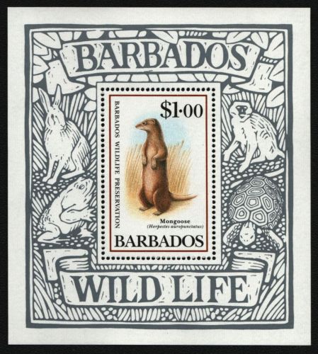 Barbados 1989 - Mi-Nr. Block 24 ** - MNH - Wildtiere / Wild animals