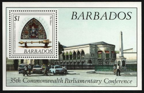 Barbados 1989 - Mi-Nr. Block 25 ** - MNH - Konferenz