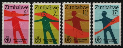 Simbabwe 1981 - Mi-Nr. 251-254 ** - MNH - Jahr der Behinderten
