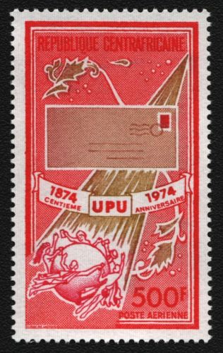 Zentralafrikanische Rep. 1974 - Mi-Nr. 354 ** - MNH - UPU