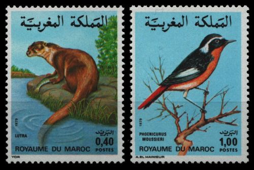 Marokko 1979 - Mi-Nr. 917-918 ** - MNH - Wildtiere / Wild animals