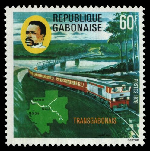 Gabun 1978 - Mi-Nr. 688 ** - MNH - Eisenbahn / Trains
