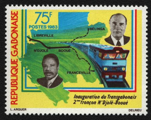 Gabun 1983 - Mi-Nr. 846 ** - MNH - Eisenbahn / Trains
