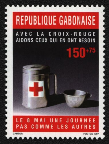 Gabun 1997 - Mi-Nr. 1367 ** - MNH - Rotes Kreuz / Red cross