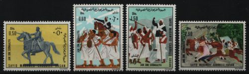 Somalia 1976 - Mi-Nr. 229-232 ** - MNH - Sayid Mohammed Abdullah Hassan