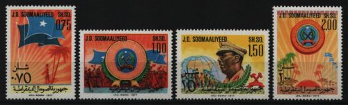 Somalia 1977 - Mi-Nr. 247-250 ** - MNH - Sozialistische Revolutionspartei