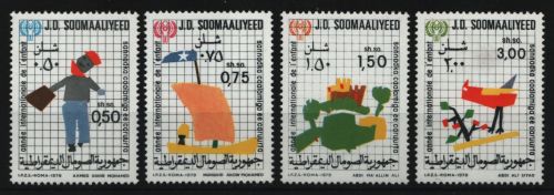 Somalia 1979 - Mi-Nr. 278-281 ** - MNH - Kinderzeichnungen