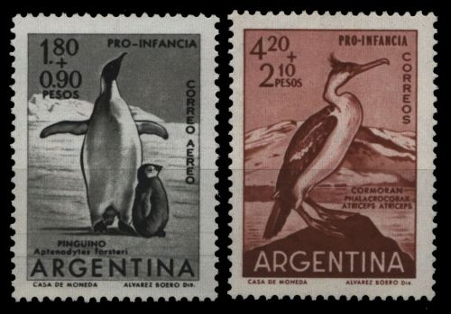 Argentinien 1961 - Mi-Nr. 760-761 ** - MNH - Vögel / Birds