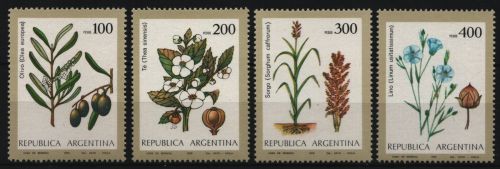 Argentinien 1979 - Mi-Nr. 1387-1390 ** - MNH - Pflanzen / Plants