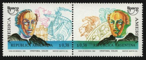 Argentinien 1992 - Mi-Nr. 2145-2146 ** - MNH - Schiffe / Ships