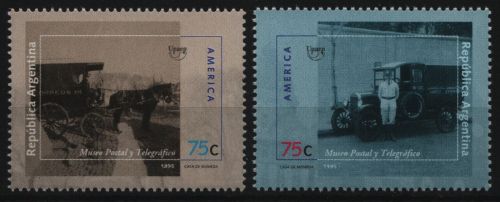 Argentinien 1995 - Mi-Nr. 2283-2284 ** - MNH - Postbeförderung
