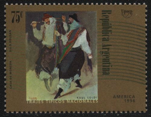 Argentinien 1997 - Mi-Nr. 2339 ** - MNH - Trachten / Costumes