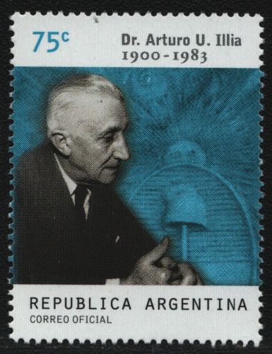 Argentinien 2000 - Mi-Nr. 2588 ** - MNH - Arturo Umberto Illia