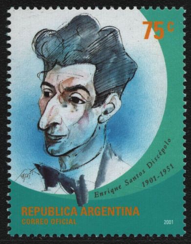 Argentinien 2001 - Mi-Nr. 2674 ** - MNH - Enrique Santos Discépolo