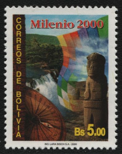 Bolivien 2000 - Mi-Nr. 1462 ** - MNH - Jahrtausendwende