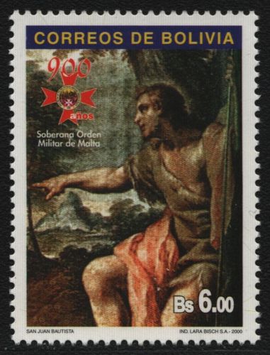 Bolivien 2000 - Mi-Nr. 1466 ** - MNH - 900 Jahre Malteserorden