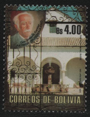 Bolivien 2001 - Mi-Nr. 1504 ** - MNH - Joaquin Gantier Valda