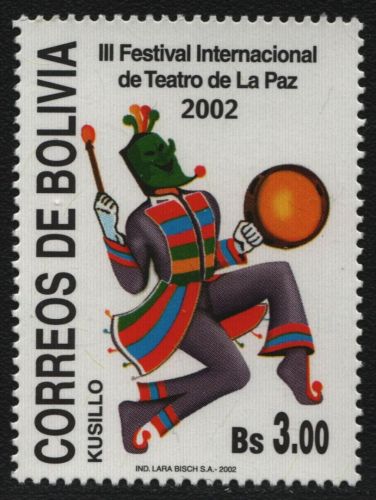 Bolivien 2002 - Mi-Nr. 1528 ** - MNH - Theaterfestival