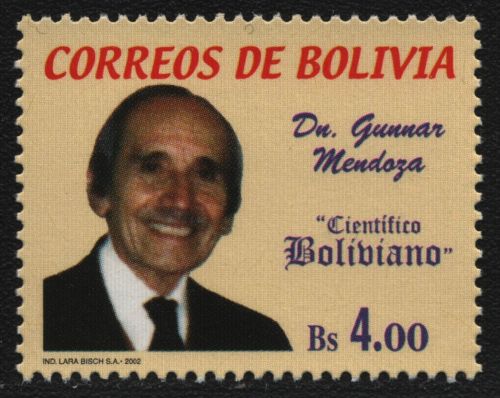 Bolivien 2002 - Mi-Nr. 1535 ** - MNH - Gunnar Mendoza Loza