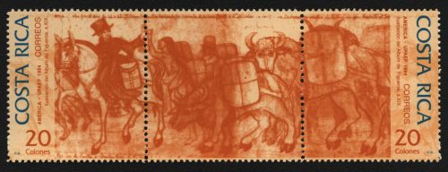 Costa Rica 1994 - Mi-Nr. 1441-1442 ** - MNH - Postbeförderung