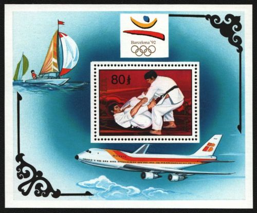 Mongolei 1992 - Mi-Nr. Block 202 ** - MNH - Olympia Barcelona