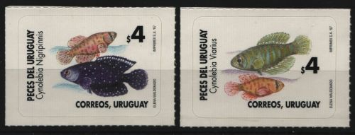 Uruguay 1997 - Mi-Nr. 2223-2224 ** - MNH - Fische / Fish