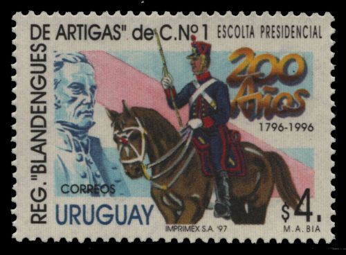 Uruguay 1997 - Mi-Nr. 2230 ** - MNH - Pferde / Horses