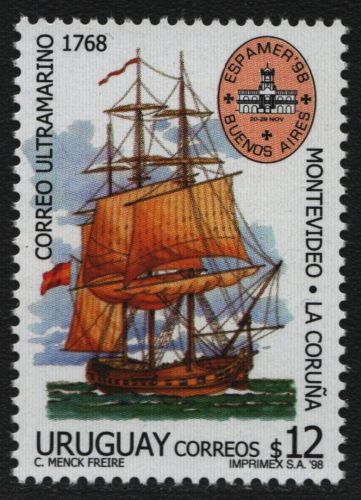 Uruguay 1998 - Mi-Nr. 2384 ** - MNH - Schiffe / Ships