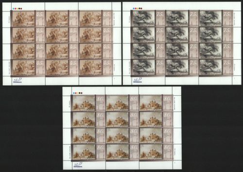 Ukraine 2002 - Mi-Nr. 538-540 ** - MNH - KLB - Gemälde / Paintings