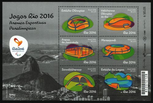 Brasilien 2016 - Mi-Nr. Block 182 ** - MNH - Olympia Rio de Janeiro