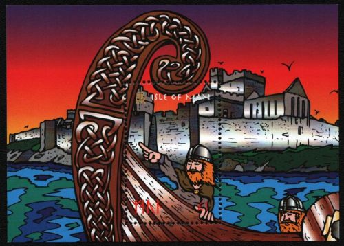 Isle of Man 1998 - Mi-Nr. Block 32 ** - MNH - Wikingerboot