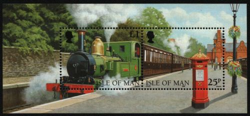 Isle of Man 1998 - Mi-Nr. Block 33 ** - MNH - Eisenbahn / Trains