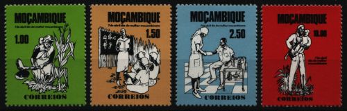 Mosambik 1976 - Mi-Nr. 602-605 ** - MNH - Tag der Frau