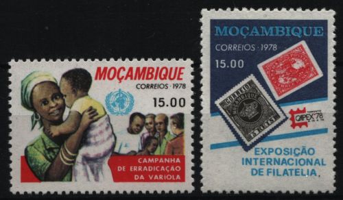 Mosambik 1978 - Mi-Nr. 654 & 661 ** - MNH - 2 Ausgaben