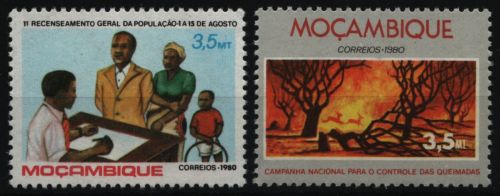 Mosambik 1980 - Mi-Nr. 777 & 778 ** - MNH - 2 Ausgaben