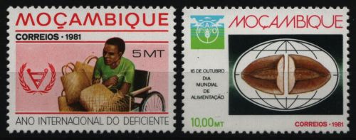Mosambik 1981 - Mi-Nr. 809 & 852 ** - MNH - 2 Ausgaben