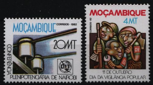 Mosambik 1982 - Mi-Nr. 883 & 906 ** - MNH - 2 Ausgaben