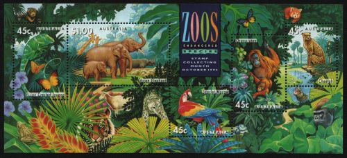 Australien 1994 - Mi-Nr. Block 17 ** - MNH - Wildtiere / Wild animals